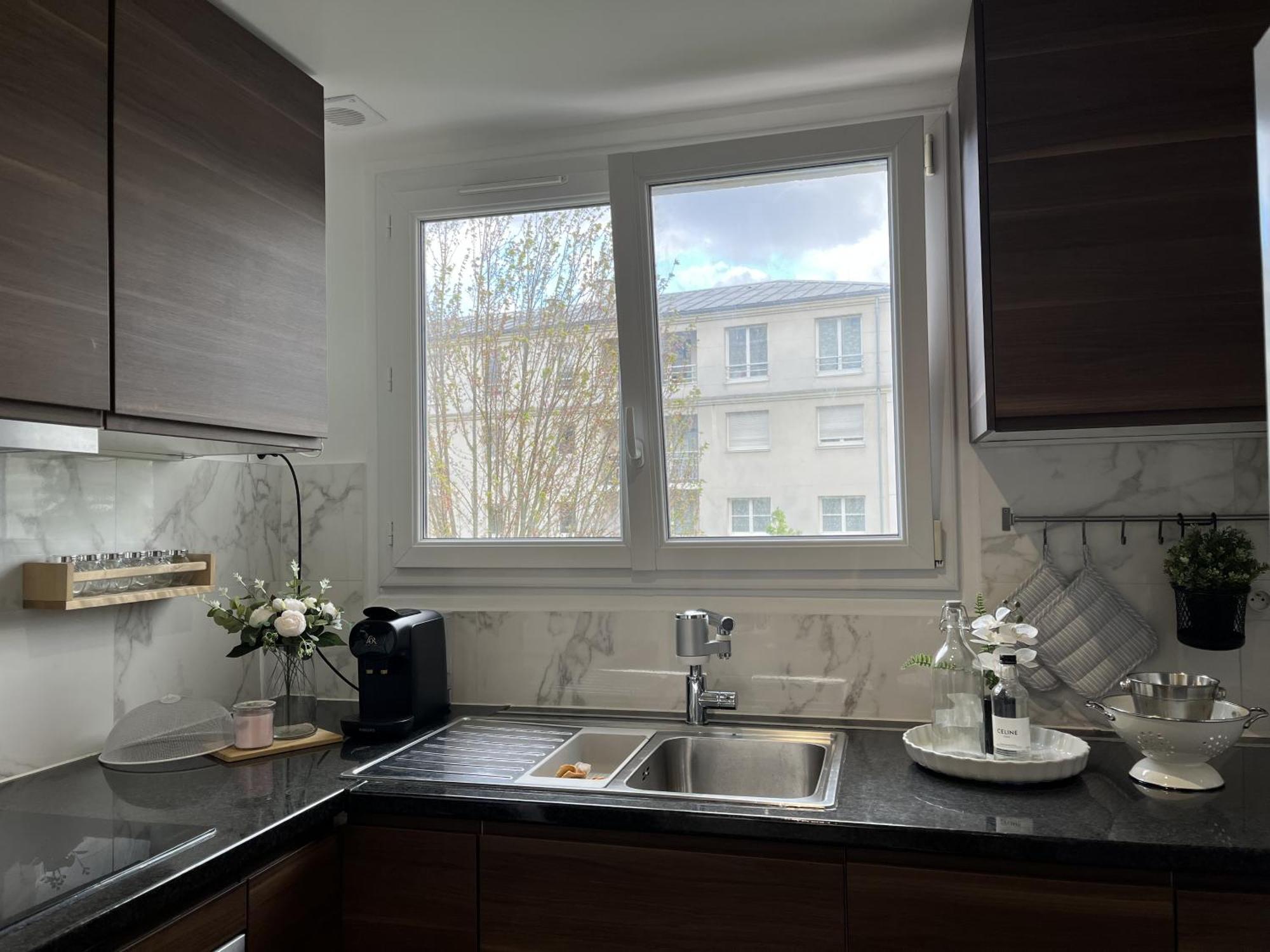 Entire 60M2 Apartment - Close To Paris - Parking - Kitchen - 2Min Rerb - Olympic'24 Бур-ла-Рен Екстериор снимка