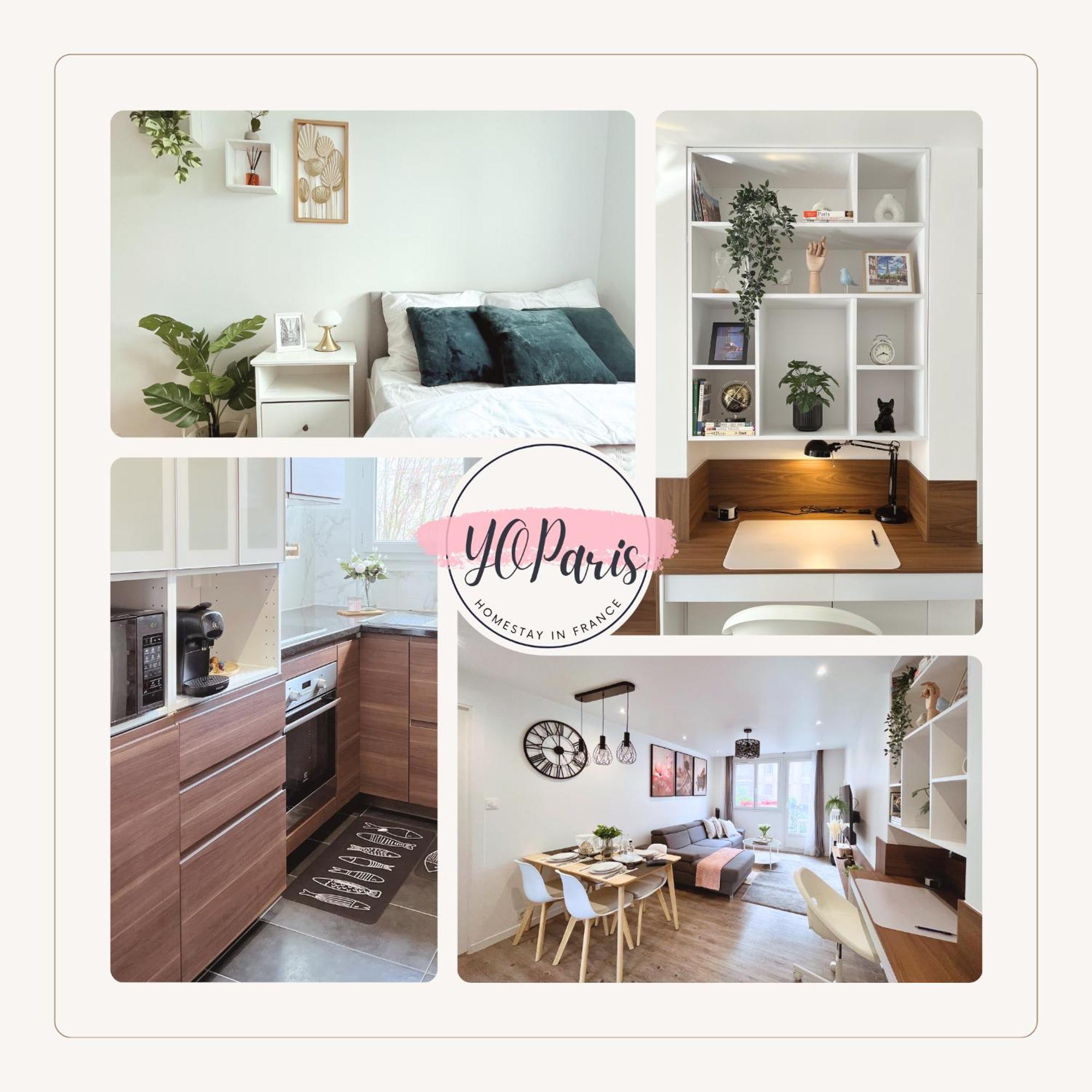 Entire 60M2 Apartment - Close To Paris - Parking - Kitchen - 2Min Rerb - Olympic'24 Бур-ла-Рен Екстериор снимка