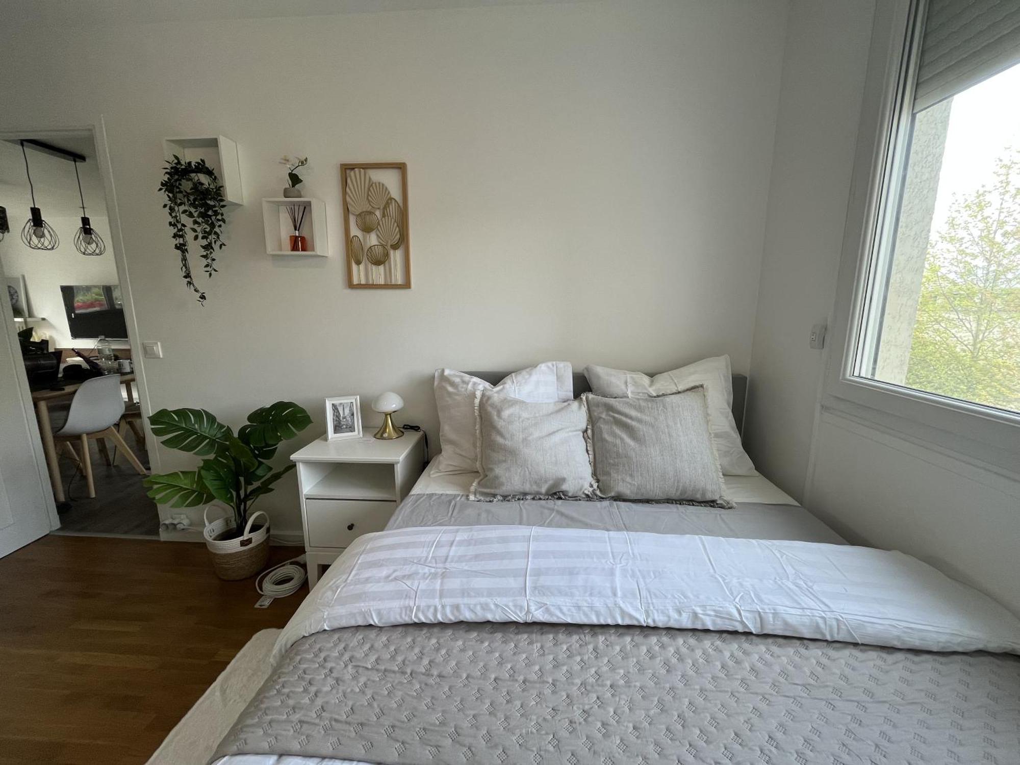 Entire 60M2 Apartment - Close To Paris - Parking - Kitchen - 2Min Rerb - Olympic'24 Бур-ла-Рен Екстериор снимка