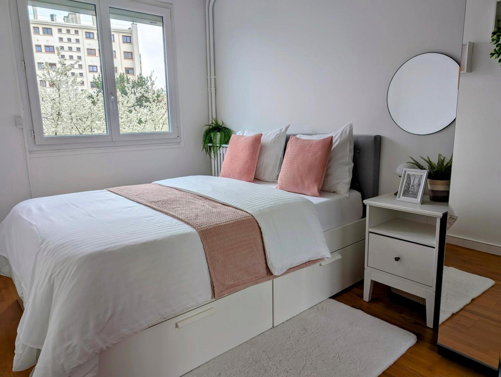 Entire 60M2 Apartment - Close To Paris - Parking - Kitchen - 2Min Rerb - Olympic'24 Бур-ла-Рен Екстериор снимка